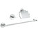 GROHE 40775001 Chrome Essentials 3-in-1 Σετ Αξεσουάρ Μπάνιου 3 Τεμαχίων Χρωμέ