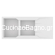 Sanitec Ultra Granite 801 Bianco 116x50 Νεροχύτης Γρανίτης