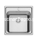 Karag BL-625 Ένθετος Νεροχύτης 50x50 Inox Σατινέ