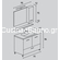 ProBagno 623  90x47 Έπιπλο Μπάνιου Βάση με Νιπτήρα