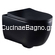 Klp Kea Black Matt Tornado 49cm Λεκάνη Κρεμαστή Με Κάλυμμα Soft Close 444942MB