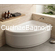 Sanitec 505 Claudia 165x95 Ασύμμετρη Ακρυλική Μπανιέρα