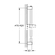 Grohe 27523001 Tempesta Βέργα Ντους 60 Cm Μπάνιου Χρωμέ