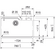 Franke Urban UBG 610-78 Slate Grey Νεροχύτης 78x50 114.0719.566