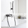IMEX Pisa Μπαταρία Λουτρού Gun Metal BDP048-4BGM