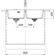 Franke Maris MRG 620-39-39 Slate Grey Νεροχύτης 86x50 114.0738.223