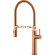 Franke Pescara Spray Inox Copper Μπαταρία Κουζίνας Με Εύκαμπτο Ντους 115.0741.724