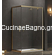 Karag Efe Oro 90x100x190 Cm Καμπίνα Ντουζιέρας Παραλληλόγραμμη Προφίλ Χρυσό
