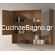 Karag Nordic 100x80 Acacia Καθρέπτης Μπάνιου Με Ντουλάπι