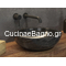 Karag ELENA SBP NERO Φ40x30x12 Νιπτήρας Πέτρινος Επιτραπέζιος