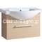 Gloria Fermo Up 80x45 Beige Έπιπλο Μπάνιου Κρεμαστό Με Νιπτήρα set-0180