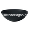 Kerasan Ciotola C3 Ø46/Η15cm Nero Mat Νιπτήρας Επιτραπέζιος 430331