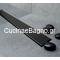 Karag CONFLUO FRAMELESS LINE 300 Black Matte 30cm Σιφόνι - Κανάλι Δαπέδου