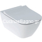 Geberit Λεκάνη Κρεμαστή Smyle Square Rimfree Με Κάλυμμα Slim Soft Close Λευκό