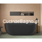 Karag DANAE C922-1600B Nero Opaco 160x75 Μπανιέρα Μαύρη Ελεύθερης Τοποθέτησης