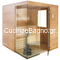 Sauna Rubric 200x200x205 Σάουνα 6 Ατόμων Από Ξύλο Με Μόνωση Και Επένδυση