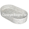 Karag Concrete Linus Stracciatella Νιπτήρας 60x35 Επιτραπέζιος