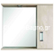 Gloria Fino Beige 62x55 Καθρέπτης Μπάνιου Με 1 Ντουλαπάκι 36-0007