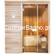 Sauna Celeriac 180x160x205 Σάουνα 4 Ατόμων Από Μασίφ Ξύλο Κέδρου