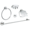 GROHE 40344001 Chrome Essentials 5-in-1 Σετ Αξεσουάρ Μπάνιου Χρωμέ
