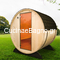 Sauna Bigger Out 195x198x212 Σάουνα 6 Ατόμων Από Μασίφ Ξύλο Ελάτης
