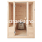 Sauna Basic 140x140x205 Σάουνα 4 Ατόμων Από Μασίφ Ξύλο Ελάτης