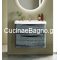 Gloria Modern Grey 60x48 Έπιπλο Μπάνιου Κρεμαστό set-0280