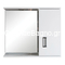 Gloria Fino PVC 62x55 Καθρέπτης Μπάνιου Με Ντουλάπι 15-0007