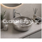 Ceramita Dubai Chrome Φ41 Νιπτήρας Πορσελάνης Επιτραπέζιος